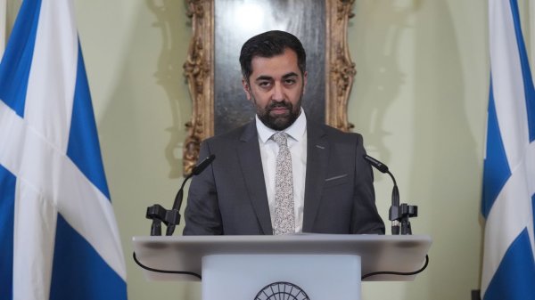 Scotland’s leader Humza Yousaf resigns after a year in power, throwing his pro-independence party into chaos